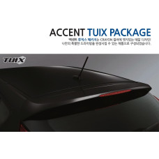 REAR SPOILER KIT FOR HYUNDAI ACCENT / SOLARIS 2013-15 REAR SPOILER KIT FOR HYUNDAI ACCENT / SOLARIS 2013-15