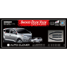 AUTOCLOVER SMOKED DOOR VISOR FOR HYUNDAI TUCSON IX35 2009-15