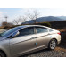 AUTOCLOVER SMOKED DOOR VISOR SET FOR HYUNDAI SONATA 2009-15