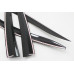 AUTOCLOVER SMOKED DOOR VISOR SET FOR KIA K5 OPTIMA 2010-15