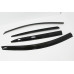 AUTOCLOVER SMOKED DOOR VISOR SET HYUNDAI ACCENT / SOLARIS 2011-15