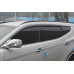 AUTOCLOVER SMOKED DOOR VISOR SET FOR HYUNDAI SANTA FE 2012-15