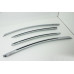 AUTOCLOVER CHROME DOOR VISOR SET FOR HYUNDAI SONATA 2009-15