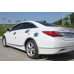 AUTOCLOVER CHROME DOOR VISOR SET FOR HYUNDAI SONATA 2009-15