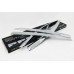 AUTOCLOVER CHROME DOOR VISOR SET FOR KIA K5 OPTIMA 2010-15