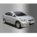 AUTOCLOVER CHROME DOOR VISOR SET FOR HYUNDAI ACCENT 2011-15 MNR