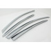 AUTOCLOVER CHROME DOOR VISOR SET FOR HYUNDAI ACCENT 2011-15 MNR