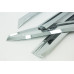AUTOCLOVER CHROME DOOR VISOR SET FOR HYUNDAI ACCENT 2011-15 MNR