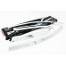 AUTOCLOVER CHROME DOOR VISOR SET FOR KIA PICANTO 2011-15