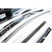 AUTOCLOVER CHROME DOOR VISOR SET FOR KIA PICANTO 2011-15