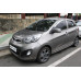 AUTOCLOVER CHROME DOOR VISOR SET FOR KIA PICANTO 2011-15