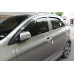 AUTOCLOVER CHROME DOOR VISOR SET FOR KIA PICANTO 2011-15