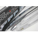 AUTOCLOVER CHROME DOOR VISOR SET FOR HYUNDAI ACCENT 2011-15