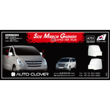 AUTOCLOVER SIDE MIRROR GARNISH SET HYUNDAI GRAND STAREX 2007-15
