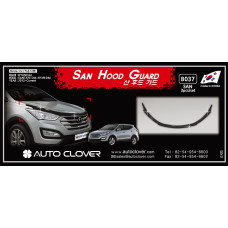 AUTOCLOVER SAN HOOD GUARD SET FOR HYUNDAI SANTA FE 2012-15 AUTOCLOVER SAN HOOD GUARD SET FOR HYUNDAI SANTA FE 2012-15