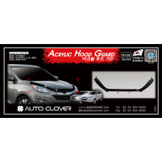 AUTOCLOVER ACRYLIC HOOD GUARD FOR HYUNDAI TUCSON IX35 2009-15