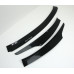 AUTOCLOVER ACRYLIC HOOD GUARD SET FOR HYUNDAI SANTA FE 2012-15