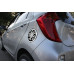 AUTOCLOVER FUEL COVER MOLDING SET FOR KIA PICANTO 2011-15