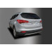AUTOCLOVER FUEL COVER MOLDING SET FOR HYUNDAI SANTA FE 2012-15