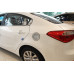 AUTOCLOVER FUEL COVER MOLDING SET FOR KIA K3 CERATO 2012-15