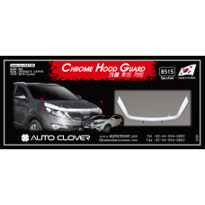 AUTOCLOVER CHROME HOOD GUARD SET FOR KIA SPORTAGE R 2010-15