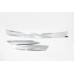 AUTOCLOVER CHROME HOOD GUARD FOR KIA SORENTO R 2012-13