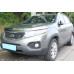 AUTOCLOVER CHROME HOOD GUARD FOR KIA SORENTO R 2012-13
