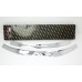 AUTOCLOVER CHROME HOOD GUARD SET FOR HYUNDAI SANTA FE 2012-15