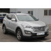 AUTOCLOVER CHROME HOOD GUARD SET FOR HYUNDAI SANTA FE 2012-15