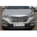 AUTOCLOVER CHROME HOOD GUARD SET FOR HYUNDAI SANTA FE 2012-15