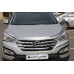 AUTOCLOVER CHROME HOOD GUARD SET FOR HYUNDAI SANTA FE 2012-15