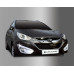 AUTOCLOVER FOG LAMP GARNISH SET FOR TUCSON IX35 2009-15