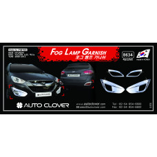 AUTOCLOVER FOG LAMP GARNISH SET FOR TUCSON IX35 2009-15
