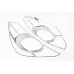 AUTOCLOVER HEAD LAMP GARNISH SET FOR GRAND STAREX 2007-15