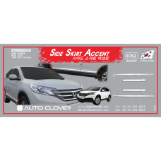 AUTOCLOVER SIDE SKIRT ACCENT SET FOR HONDA CRV 2012-15 AUTOCLOVER SIDE SKIRT ACCENT SET FOR HONDA CRV 2012-15