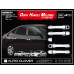 AUTOCLOVER DOOR HANDLE MOLDING SET FOR KIA FORTE CERATO 2008-12