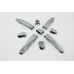 AUTOCLOVER DOOR HANDLE MOLDING SET FOR KIA SORENTO R 2012-13