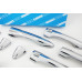 AUTOCLOVER DOOR HANDLE MOLDING HYUNDAI TUCSON IX35 2009-15