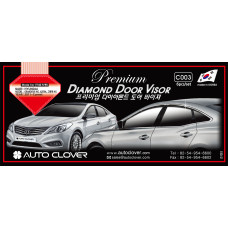 AUTOCLOVER PREMUIM DIAMOND DOOR VISOR HYUNDAI GRANDEUR HG 2011-15