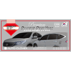 AUTOCLOVER PREMIUM DIAMOND DOOR VISOR SET FOR HONDA CRV 2012-15