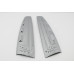 AUTOCLOVER REAR PILLAR MOLDING HYUNDAI GRAND STAREX ILOAD 2007-15