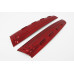 AUTOCLOVER REAR PILLAR A MOLDING SET GRAND STAREX ILOAD 2007-15