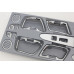 AUTOCLOVER INTERIOR MOLDING KIT SET FOR KIA SPORTAGE R 2010-15