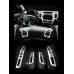 AUTOCLOVER INTERIOR MOLDING SET FOR KIA SORENTO R 2012-13
