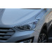 AUTOCLOVER HEAD LAMP GARNISH SET FOR HYUNDAI SANTA FE 2012-15