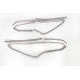 AUTOCLOVER REAR LAMP GARNISH SET FOR HYUNDAI SANTA FE 2012-15