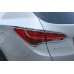 AUTOCLOVER REAR LAMP GARNISH SET FOR HYUNDAI SANTA FE 2012-15