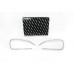 AUTOCLOVER FOG LAMP GARNISH SET FOR HYUNDAI SANTA FE 2012-15