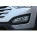 AUTOCLOVER FOG LAMP GARNISH SET FOR HYUNDAI SANTA FE 2012-15