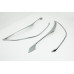 AUTOCLOVER HEAD LAMP GARNISH SET FOR HONDA CRV 2012-14